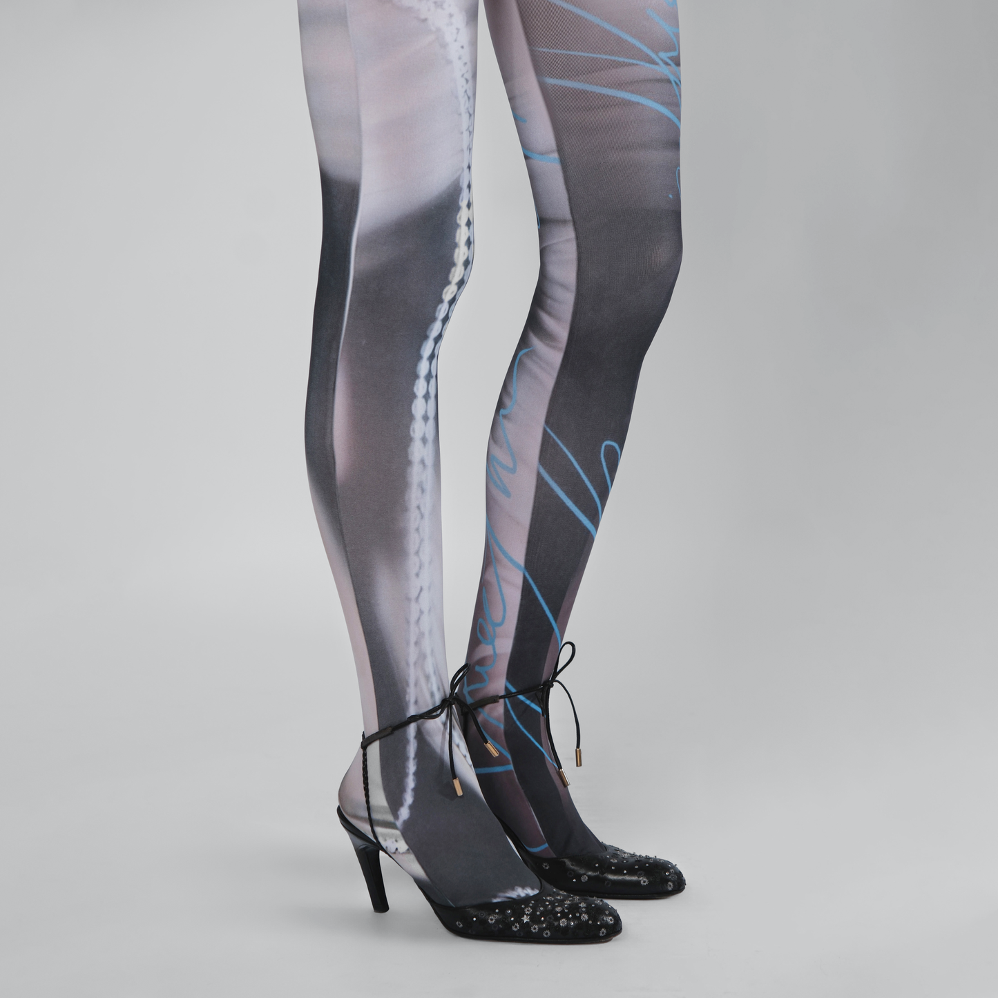 Pearl Print Tights