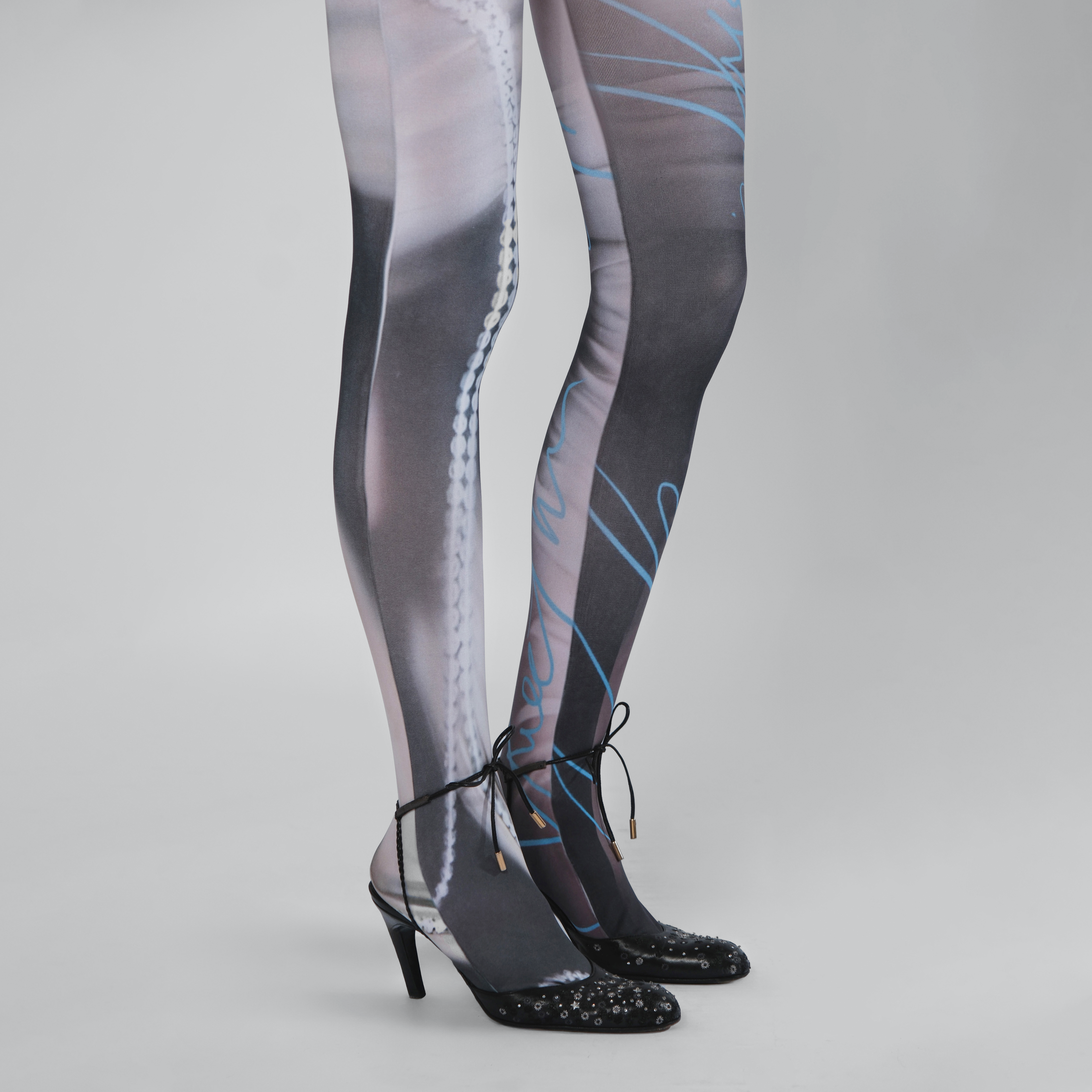 Pearl Print Tights