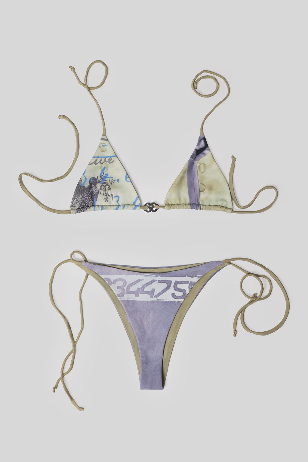 Letter No.33 Swimwear top