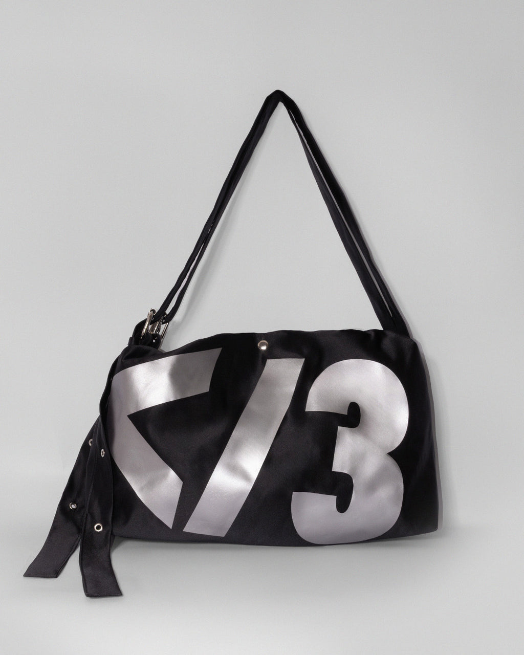 </3 Bag In Metallic Silver Print