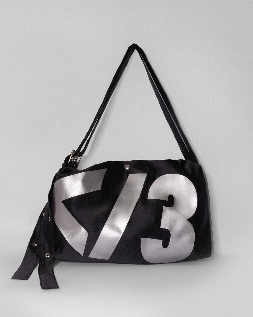 </3 Bag In Metallic Silver Print