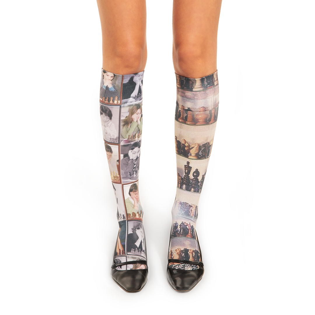 Chess Players Stockings